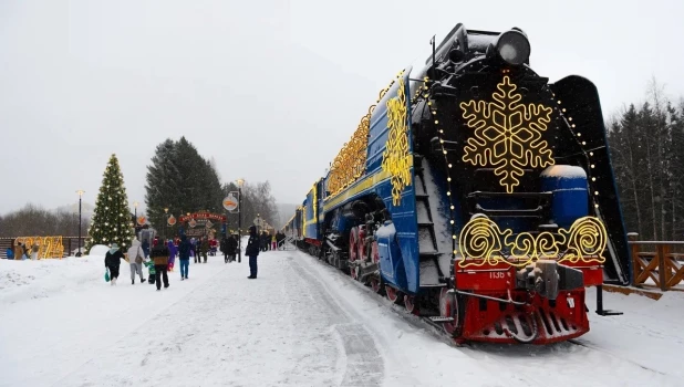 Поезд Деда Мороза.