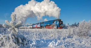 Поезд Деда Мороза.