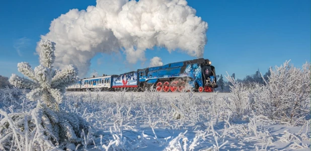 Поезд Деда Мороза.