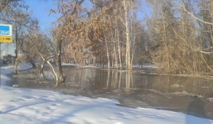 Авария на водоводе.