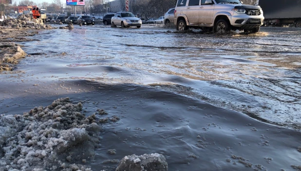 Потоп на Павловском тракте.