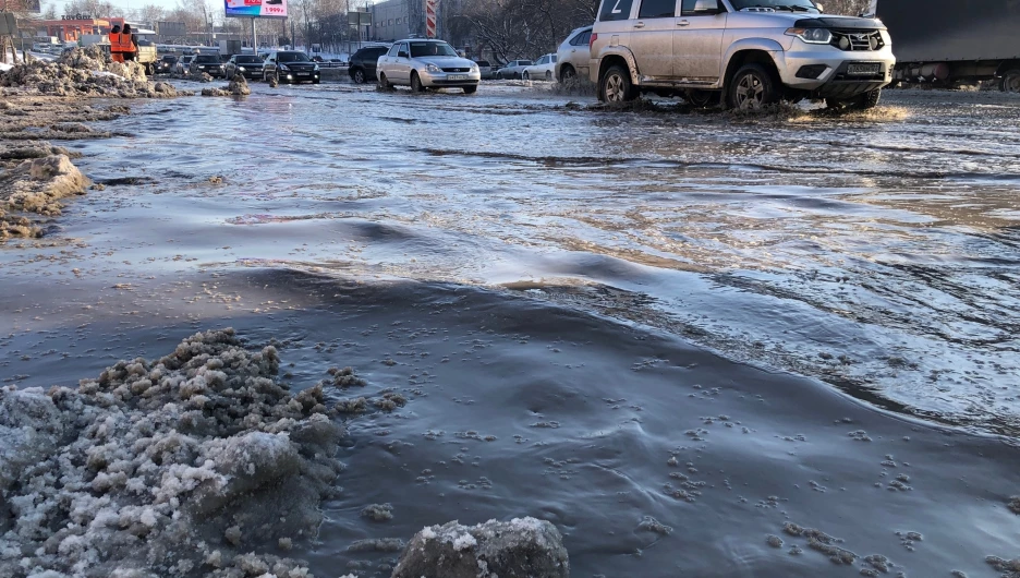 Потоп на Павловском тракте.