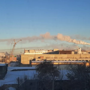 Режим %22черного неба%22 в Барнауле.