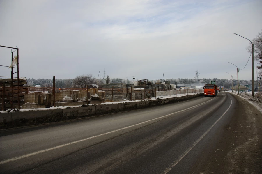 Развязка на Змеиногорском тракте. 
