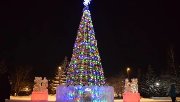 Новогодний Красноярск.