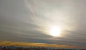 Небо над Барнаулом.