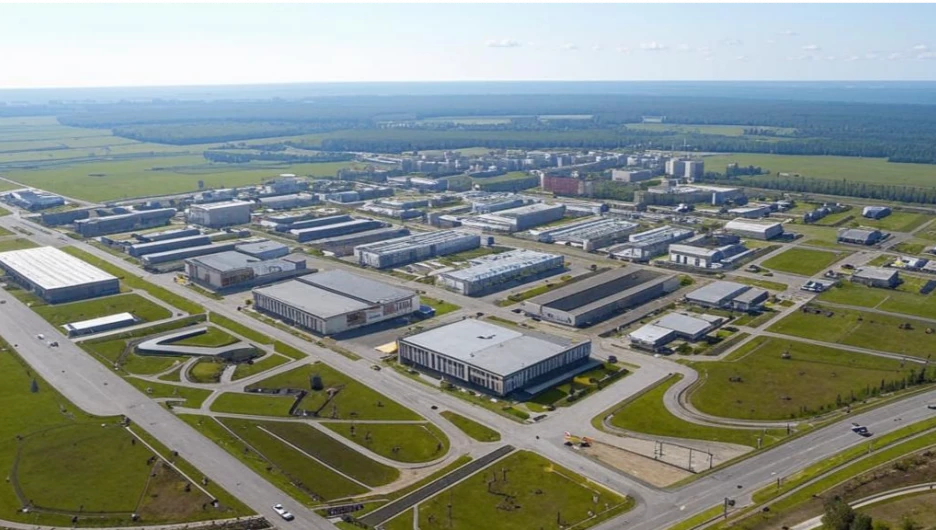 Как может выглядеть новая промзона в Барнауле, которую начнут строить в 2025 году.