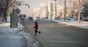 Зима в Барнауле, 24 декабря 2024. 