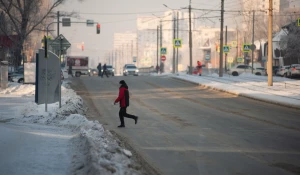 Зима в Барнауле, 24 декабря 2024. 