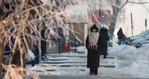 Зима в Барнауле, 24 декабря 2024. 