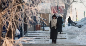 Зима в Барнауле, 24 декабря 2024. 