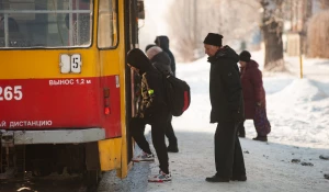 Зима в Барнауле, 24 декабря 2024. 