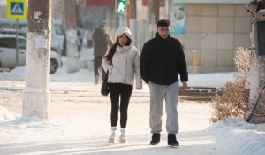 Зима в Барнауле, 24 декабря 2024. 