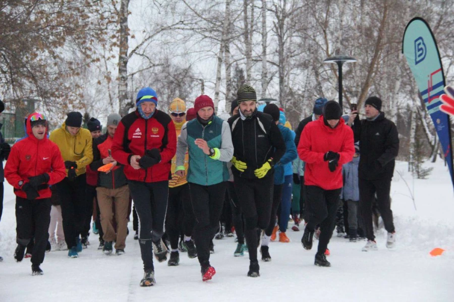 Забег в парке «Изумрудном»