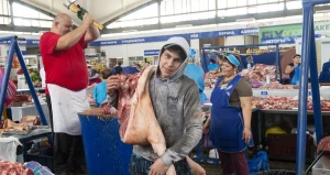 Торговля мясом.