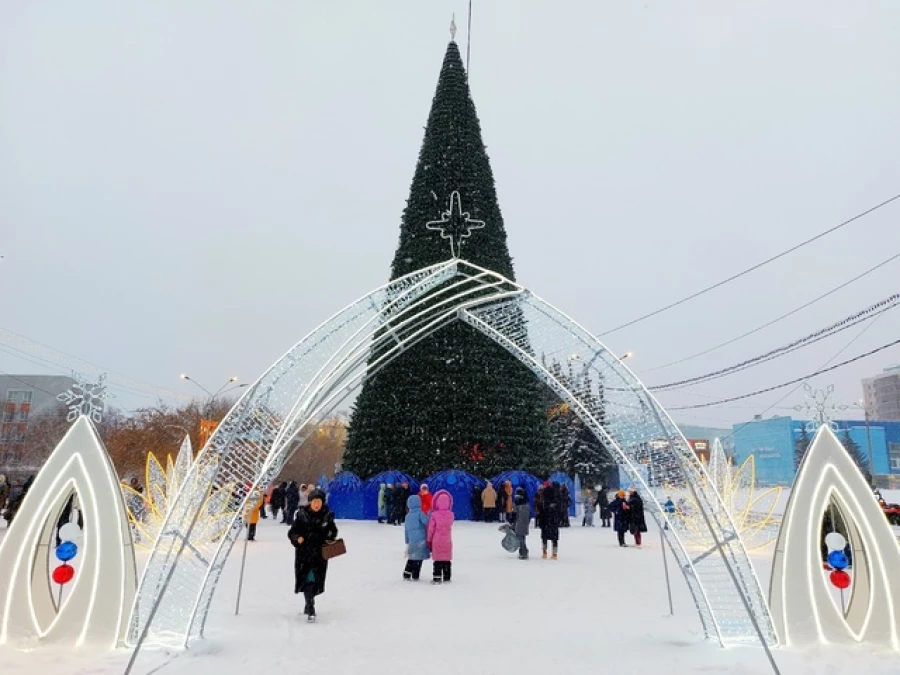 Открытие городской елки