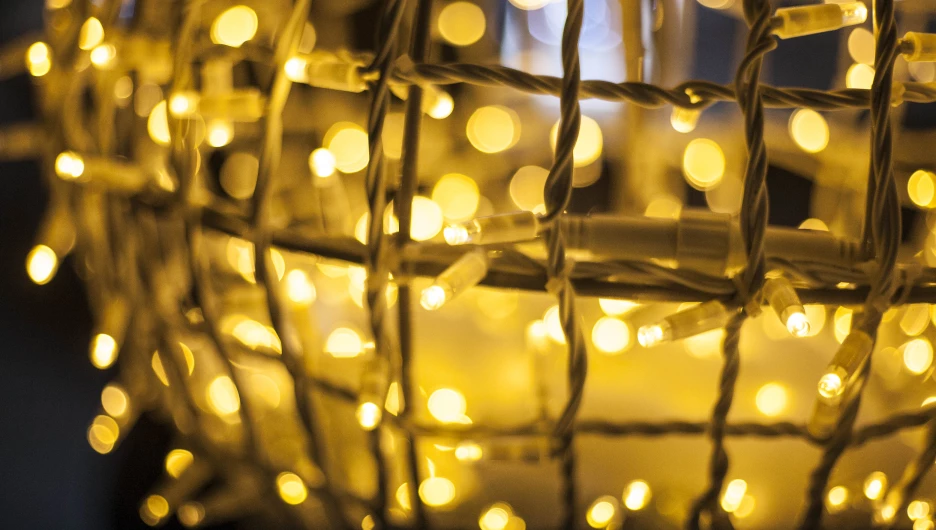 Новый год на площади Сахарова, Барнаул.