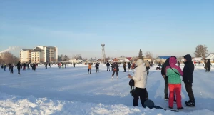 Каток «Клевченя» 5 января. 