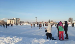 Каток «Клевченя» 5 января. 
