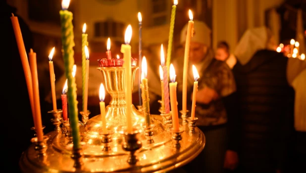 Рождество в Алтайском крае в Покровском соборе 7.01.2025