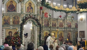 Рождество в Александро-Невском соборе 7.01.2025. 