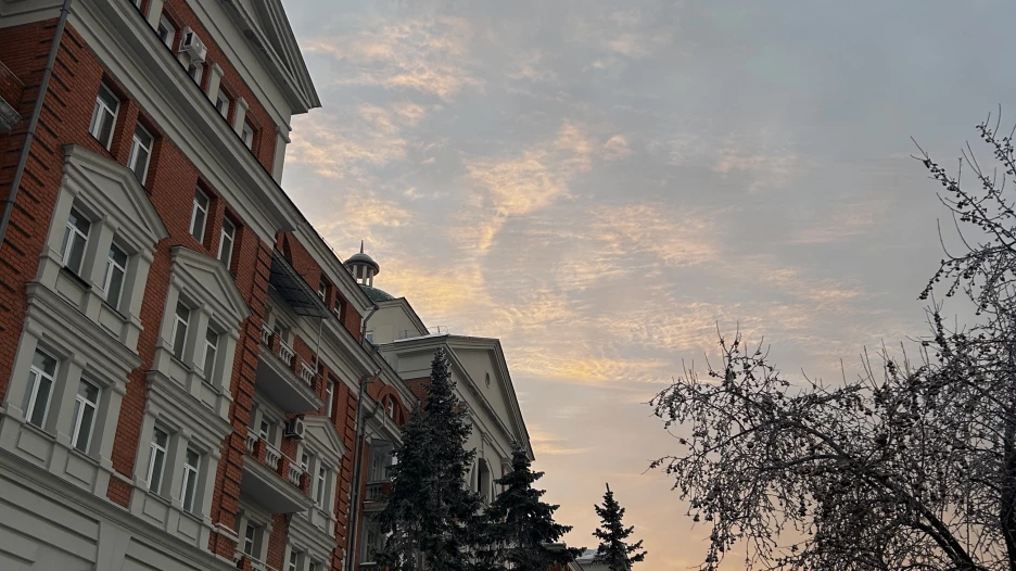 Рассвет в Барнауле, 14 января 2025. 