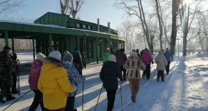 Мастер-класс по скандинавской ходьбе 