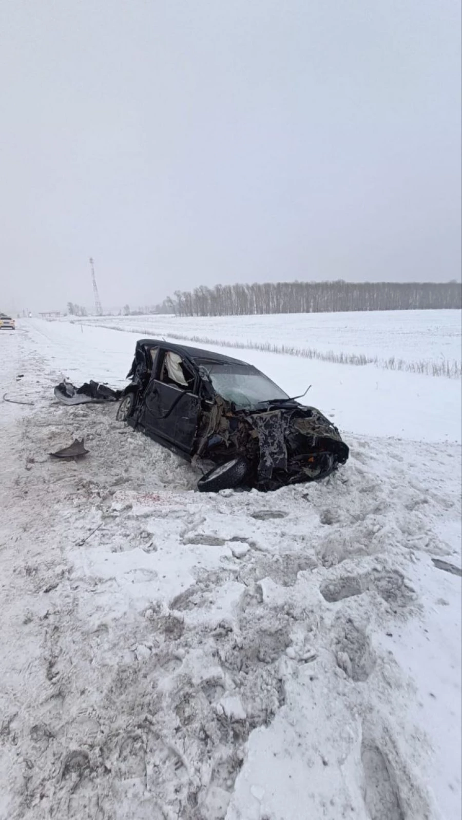 Авария на Алтайской трассе.