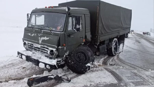 Авария на Алтайской трассе.