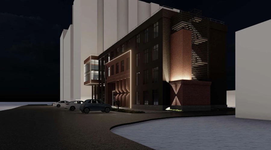 Проект научного центра на ул. Никитина, 111.