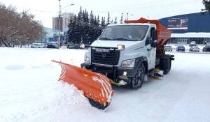 Круглосуточная уборка снега в Барнауле.