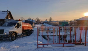 Ремонт водопровода в селе Михайловское.