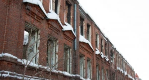 Дом купца Поскотинова (ул. Мало-Олонская, 21), февраль 2025.  