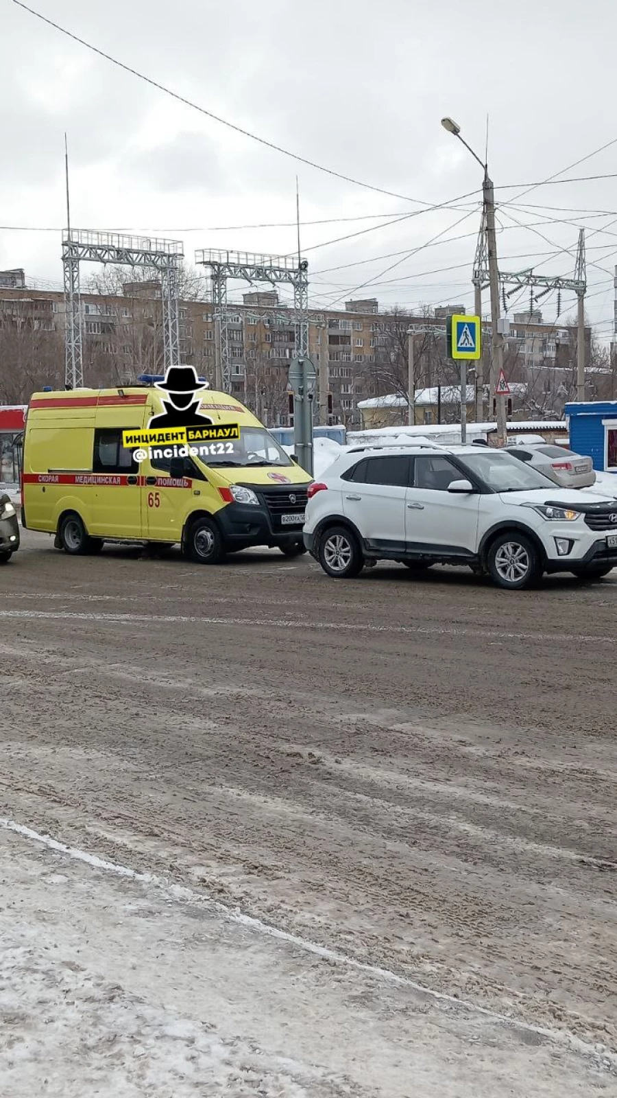 на ул. Энтузиастов сбили пенсионерку 