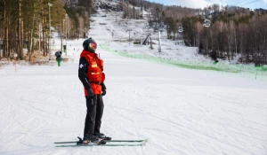 Горнолыжная трасса всесезонного курорта «Манжерок».