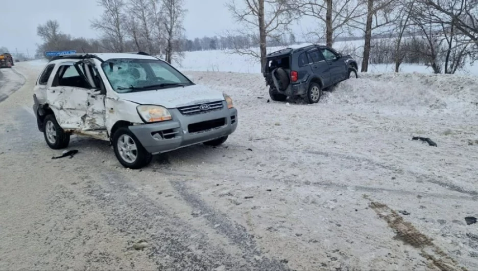 ДТП на Чуйском тракте.