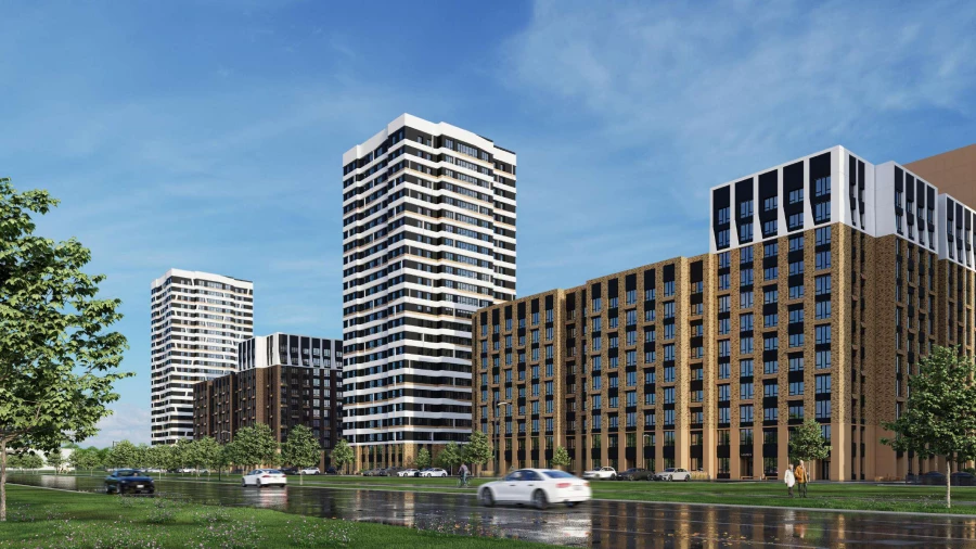 Концепция фасадов жилого квартала «Камчатка».