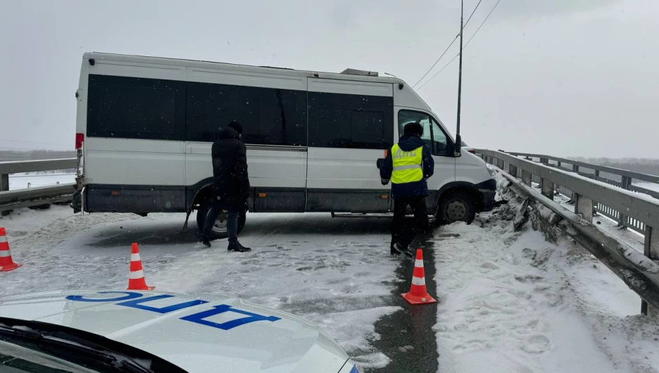 ДТП на Старом мосту.