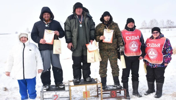 Пятый фестиваль зимней рыбалки в Алейском районе. 