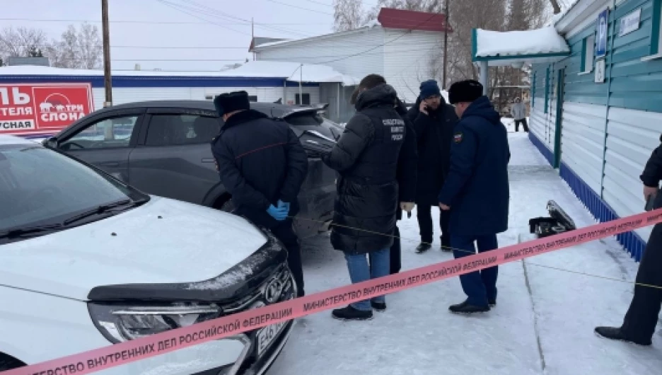 Место убийства главы администрации Завьяловского района.