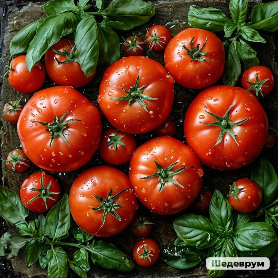 Помидоры, томаты, овощи. 