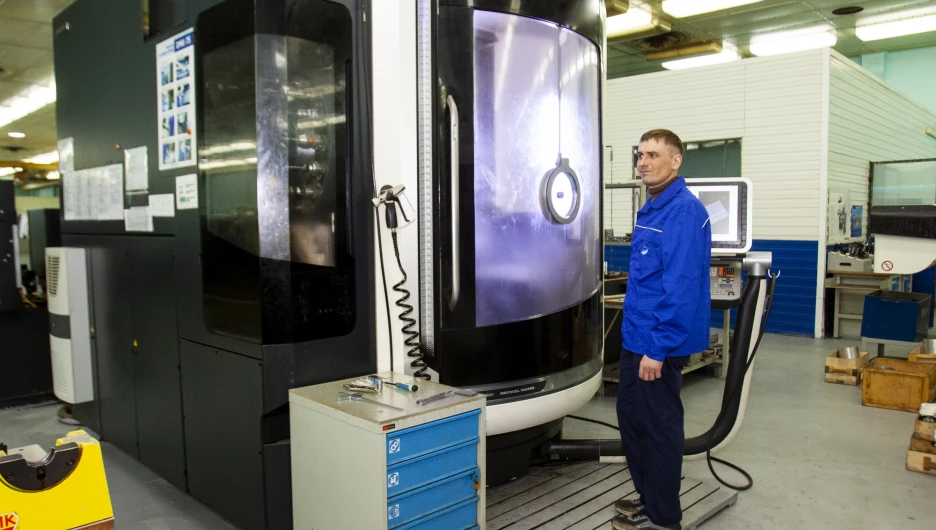 На заводе «Ротор».