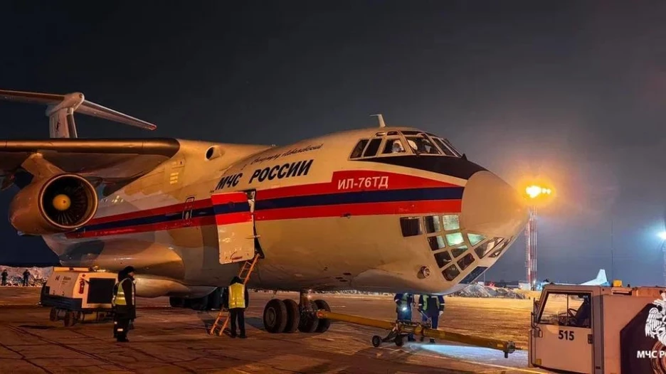 Ил-76 МЧС России.