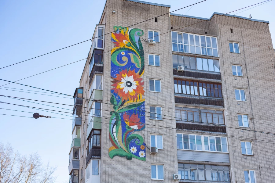 Мозаики в Барнауле, 2025 год.