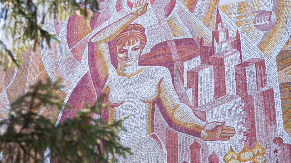 Мозаики в Барнауле, 2025 год.