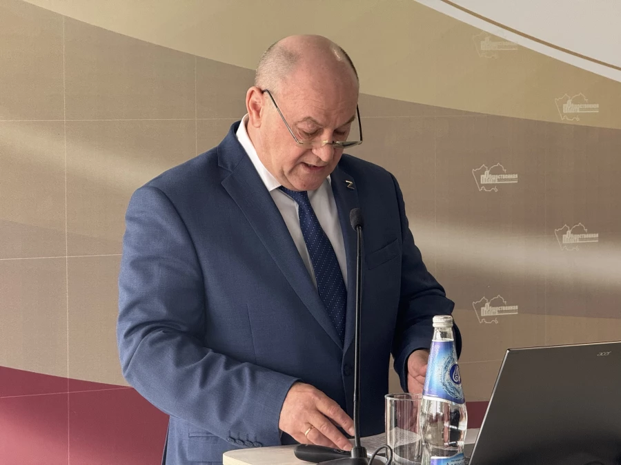 Андрей Подолян на заседании Общественной палаты