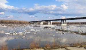 В Барнауле начался долгожданный ледоход. 