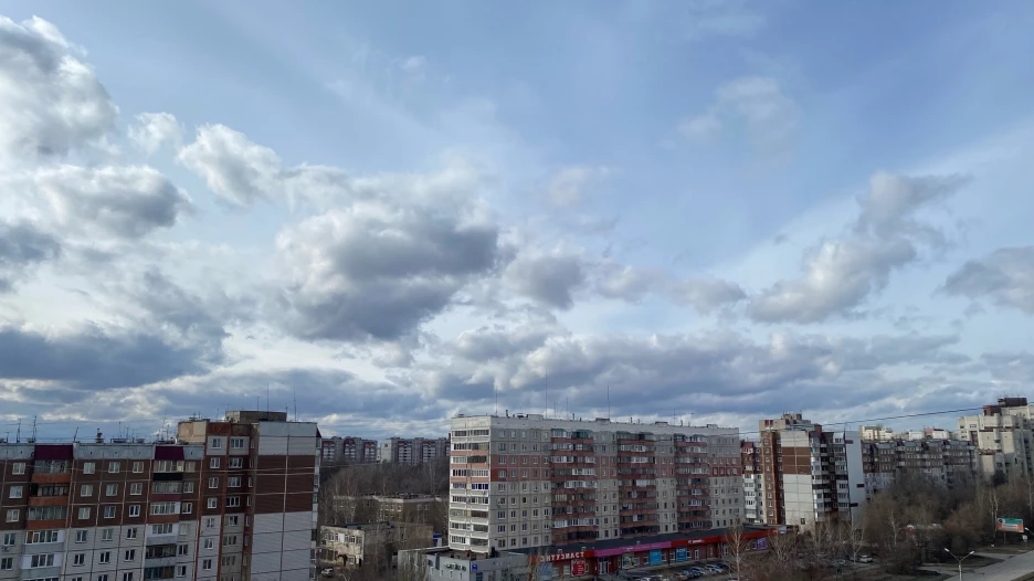 Облака в Барнауле.