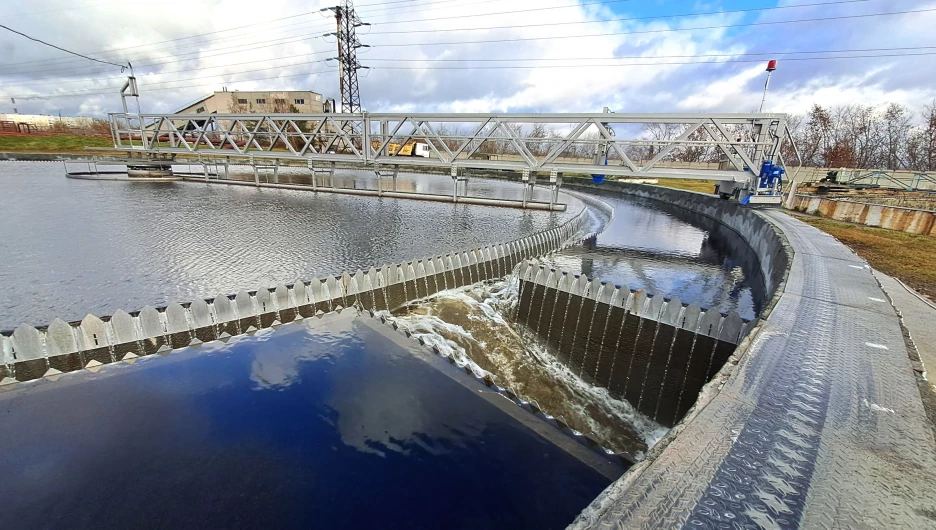 Очистные сооружения канализации «Росводоканал Барнаул».