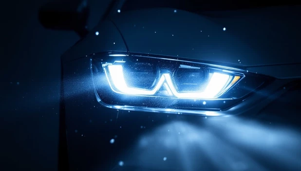 Автомобиль. Фары. Свет.